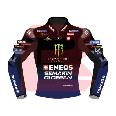 Álex Rins Monster Energy Yamaha MotoGP Team MotoGP 2025 Jacket Front Image