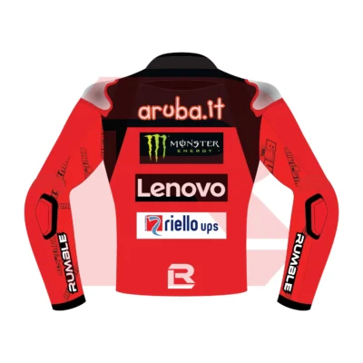 Álvaro Bautista Aruba.it Racing - Ducati WSBK 2025 Jacket Back Image