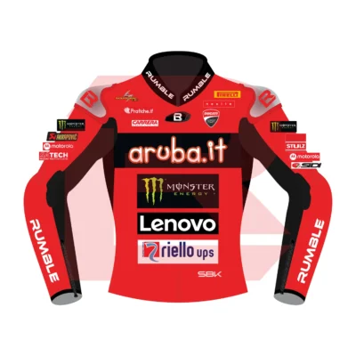 Álvaro Bautista Aruba.it Racing - Ducati WSBK 2025 Jacket Front Image