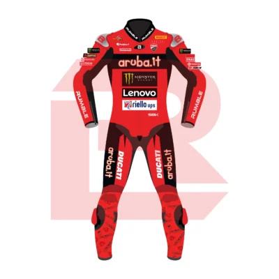 Álvaro Bautista Aruba.it Racing - Ducati WSBK 2025 Suit Front Image