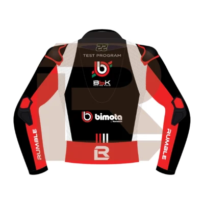 Alex Lowes Winter Test Bimota by Kawasaki Racing Team WSBK 2025 Jacket Back Image