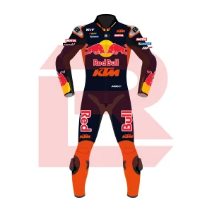 Enea Bastianini Red Bull KTM Tech3 MotoGP 2025 Suit Front Image