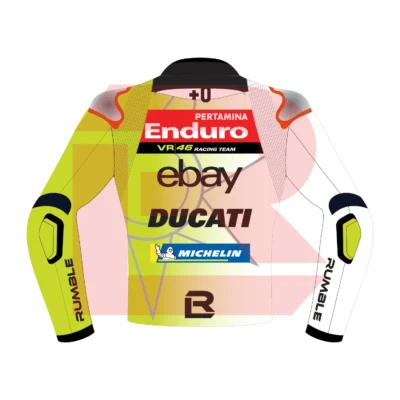 Fabio Di Giannantonio Pertamina Enduro VR46 Racing Team MotoGP 2025 Jacket Back Image