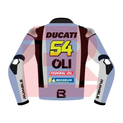 Fermín Aldeguer BK8 Gresini Racing MotoGP 2025 Jacket Back Image