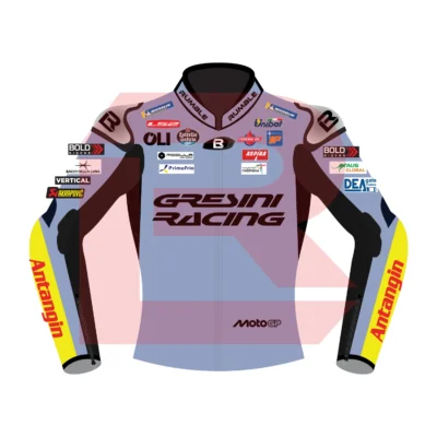 Fermín Aldeguer BK8 Gresini Racing MotoGP 2025 Jacket Front Image