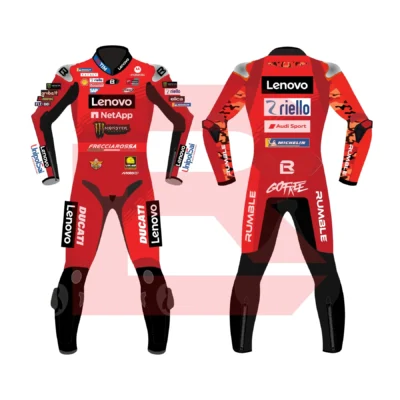 Francesco Bagnaia Ducati Lenovo Team MotoGP Dutch 2025 Suit Main Image