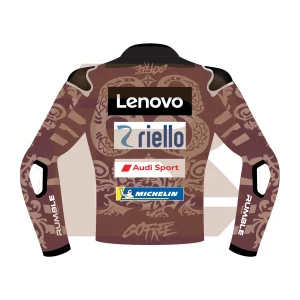 Francesco Bagnaia Ducati Lenovo Team MotoGP Italia 2025 Jacket Back Image