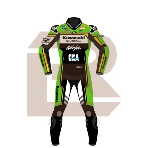 Garrett Gerloff Kawasaki WorldSBK Team WSBK 2025 Suit Front Image