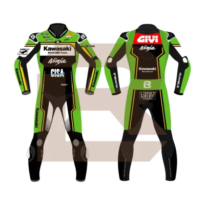 Garrett Gerloff Kawasaki WorldSBK Team WSBK 2025 Suit Main Image
