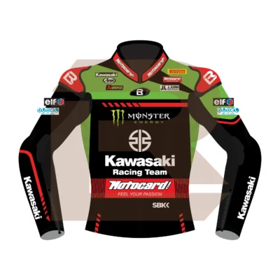 Jonathan Rea Kawasaki Racing Team WorldSBK WSBK 2021 Jacket Front Image