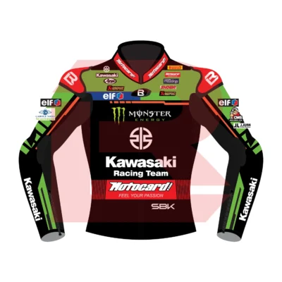 Jonathan Rea Kawasaki Racing Team WorldSBK WSBK 2022 Jacket Front Image