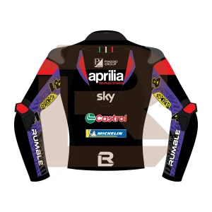 Aleix Espargaró Aprilia Racing MotoGP 2024 Jacket Back Image