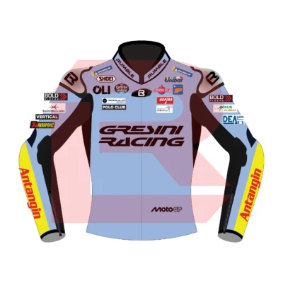 Álex Márquez BK8 Gresini Racing MotoGP 2025 Jacket Front Image