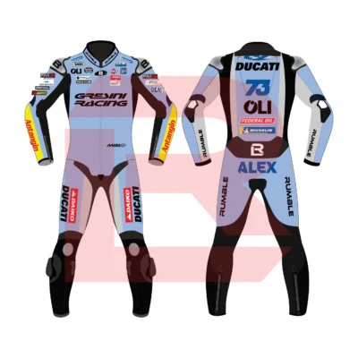 Álex Márquez BK8 Gresini Racing MotoGP 2025 Suit Main Image