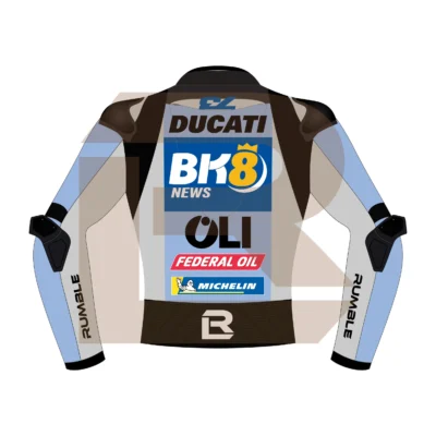 Álex Márquez BK8 Gresini Racing MotoGP Italia 2025 Jacket Back Image