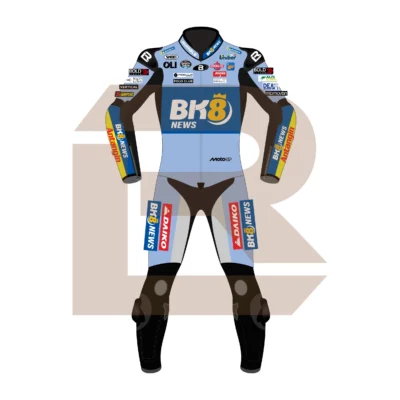 Álex Márquez BK8 Gresini Racing MotoGP Italia 2025 Suit Front Image