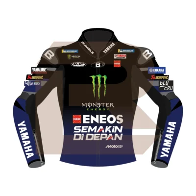 Fabio Quartararo Monster Energy Yamaha MotoGP 2025 Jacket Front Image