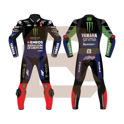 Fabio Quartararo Monster Energy Yamaha MotoGP 2025 Suit Main Image