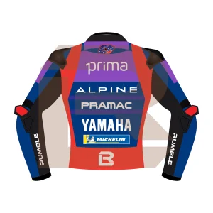 Jack Miller Prima Pramac Yamaha MotoGP 2025 Jacket Back Image