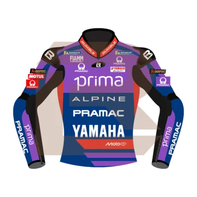Jack Miller Prima Pramac Yamaha MotoGP 2025 Jacket Front Image