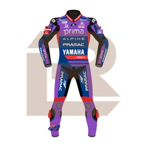 Jack Miller Prima Pramac Yamaha MotoGP 2025 Suit Front Image