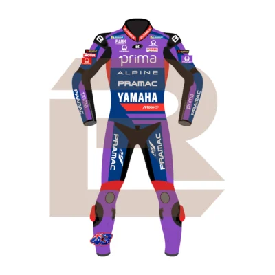 Jack Miller Prima Pramac Yamaha MotoGP 2025 Suit Front Image