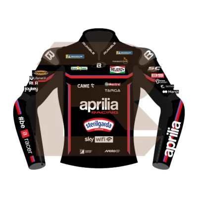 Jorge Martín Aprilia Racing MotoGP 2025 Jacket Front Image