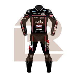 Jorge Martín Aprilia Racing MotoGP 2025 Suit Front Image