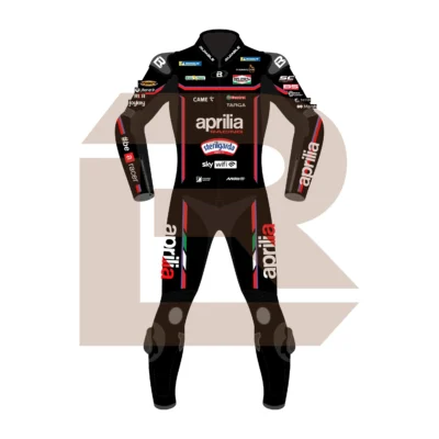 Jorge Martín Aprilia Racing MotoGP 2025 Suit Front Image