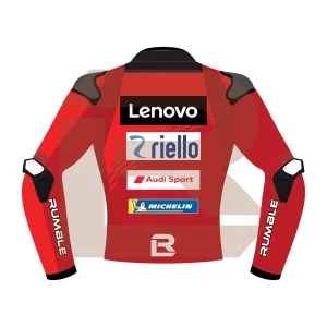 Marc Márquez Ducati Lenovo Team MotoGP 2025 Jacket Back Image