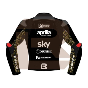 Maverick Viñales Winter Test Aprilia Racing MotoGP 2024 Jacket Back Image