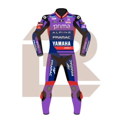 Miguel Oliveira Prima Pramac Yamaha MotoGP 2025 Suit Front Image