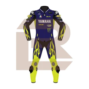 Valentino Rossi Yamaha WSBK Portimão, Portugal 2024 Suit Front Image