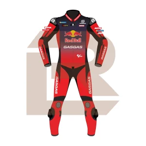 Augusto Fernández Red Bull GasGas Tech3 MotoGP 2024 Suit Front Image