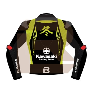 Axel Bassani Winter Test Kawasaki Racing Team WSBK 2024 Jacket Back Image