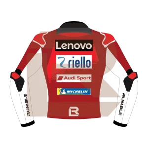 Enea Bastianini Ducati Lenovo Team MotoGP 2024 Jacket Back Image