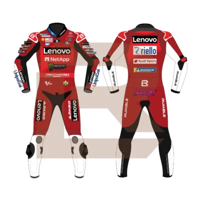 Enea Bastianini Ducati Lenovo Team MotoGP 2024 Suit Main Image