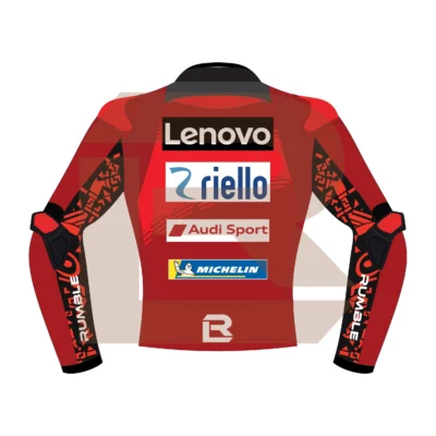 Francesco Bagnaia Ducati Lenovo Team MotoGP 2024 Jacket Back Image