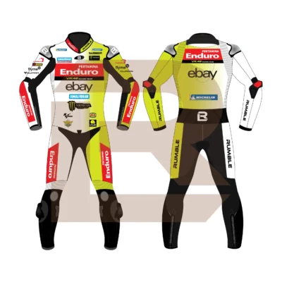 Marco Bezzecchi Pertamina Enduro VR46 Racing Team MotoGP 2024 Suit Main Image