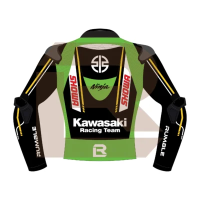 Alex Lowes Kawasaki Racing Team WSBK 2024 Jacket Back Image