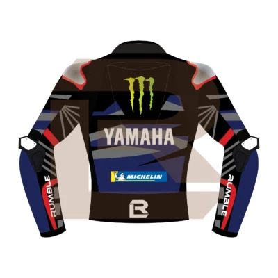 Álex Rins Monster Energy Yamaha MotoGP 2024 Jacket Back Image