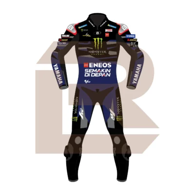 Álex Rins Monster Energy Yamaha MotoGP 2024 Suit Front Image