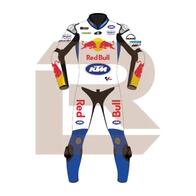 Brad Binder Red Bull KTM Factory Racing MotoGP 75 British 2024 Suit Front Image
