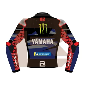 Fabio Quartararo Monster Energy Yamaha MotoGP 2024 Jacket Back Image