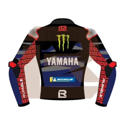 Fabio Quartararo Monster Energy Yamaha MotoGP 2024 Jacket Back Image