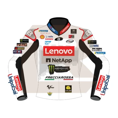 Francesco Bagnaia Winter Test Ducati Lenovo Team MotoGP 2025 Jacket Front Image