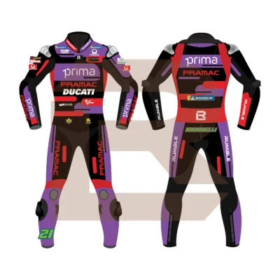 Franco Morbidelli Prima Pramac Racing MotoGP 2024 Suit Main Image