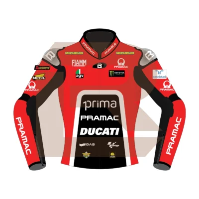 Franco Morbidelli Prima Pramac Racing MotoGP 75 British 2024 Jacket Front Image