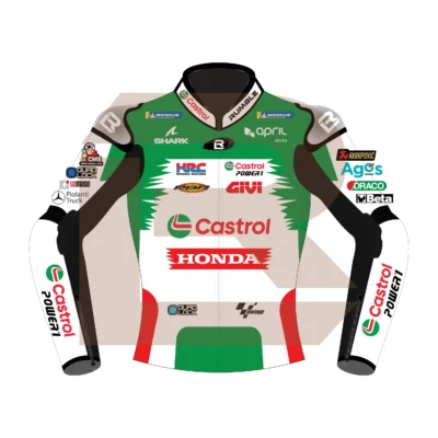 Johann Zarco Castrol Honda LCR MotoGP 2024 Jacket Front Image