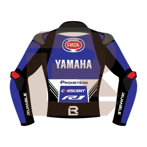 Jonathan Rea Pata Yamaha Prometeon WSBK 2024 Jacket Back Image